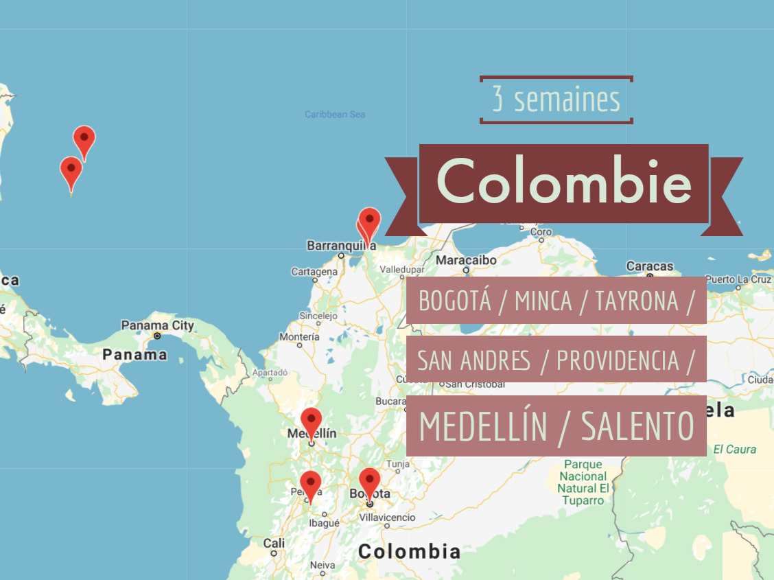 Colombie : Itinéraire de 3 semaines